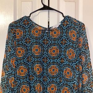 Multicolored Romper - Size Small